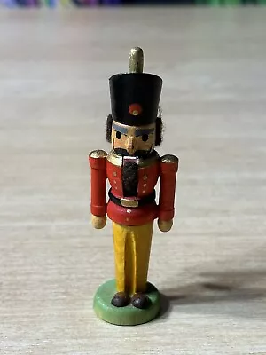 Nutcracker Miniature 3 Inches Wooden  German Democratic Republic • $14.99