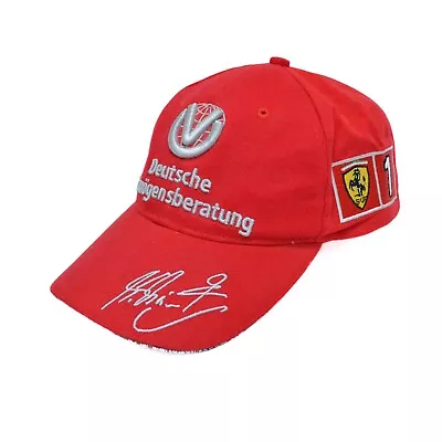 1994-95 Michael Schumacher Collection Signed Ferrari F1 Racing Cap One Size • $59