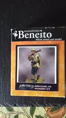 Beneito 54 Mm Figure British Soldier 57th Foot 2nd Afghan War 1879 • £23.05