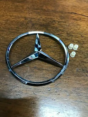 Genuine Mercedes Trunk Star Emblem Badge W/ Grommets W208 W210 Original Part • $22.99