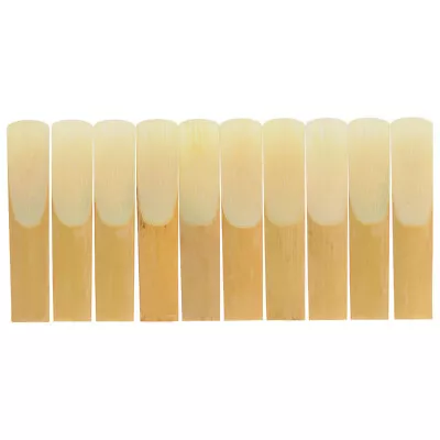  10-Pieces Strength 3.0 Bamboo Reeds For Bb Tenor Saxophone Sax B6T2 • $14.21