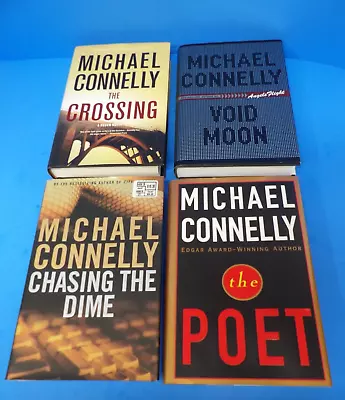 Michael Connelly Lot Of 4 Hardback Books With Dust Jackets • $8.99