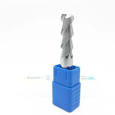 Solid Carbide End Mill For Aluminum 7mm-20mm Milling Cutter Bits 2-Flute CNC 50D • $140.80