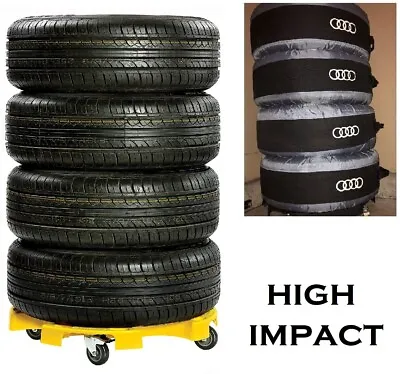 Rolling Tire Dolly Storage Shop Equipment Truck Car Garage Furniture Mover Wheel • $95.99