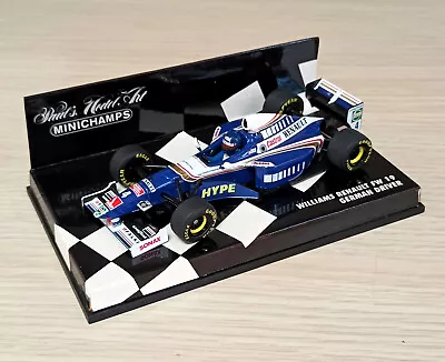 Minichamps F1 Williams Renault FW 19 - 1997 Formula 1  1:43 Frentzen 01986 • $34.99