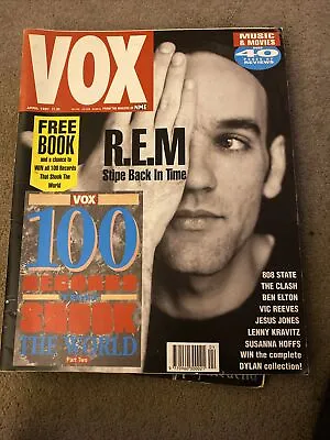 £0.99 • Buy VOX Magazine April  1991 (R.E.M., Lenny Kravitz, Mick Jones On The Clash)