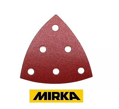 £3.99 • Buy Triangle Delta Sanding Pads Sheets 93mm Hook & Loop Sandpaper For FESTOOL Rotex*