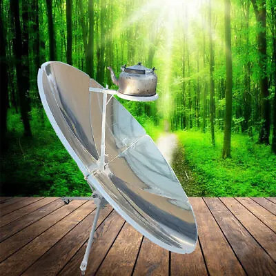 59  Parabolic Solar Cooker Outdoor Camping Cooking Boil Water Sun Oven • $85