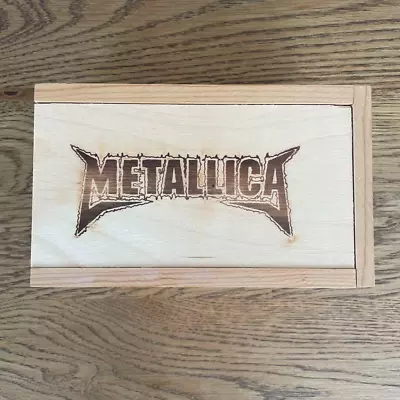 METALLICA Shot Glass W/ Serial Number Card Pushead 70/479 Goods. • $308.99