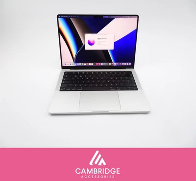 £799.99 • Buy Apple MacBook Pro 14  A2442 2021 Apple M1 Pro 16GB RAM 512GB SSD Silver Faulty