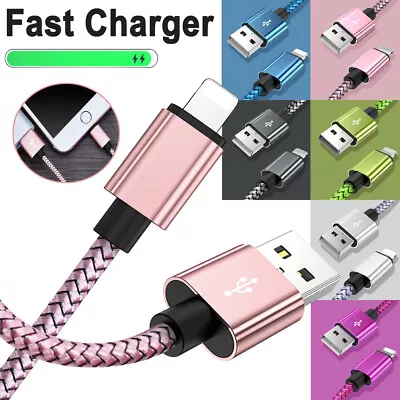 Fast Charging Cable For IPhone 14 13 12 11 Pro Max XR 8 7 IOS Data Charger Cord • $7.55