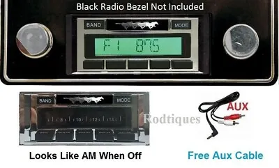 1974-1978 Ford Mustang II Radio W/ FREE Aux Cable + 230 Stereo • $207