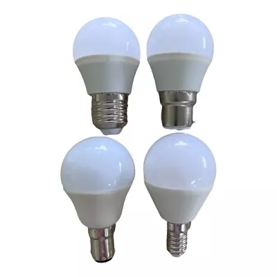 Heathfield LED Golfball 3W & 5W 3000K 4000K & 6000K BC ES SES SBC Light Bulb • £8.95