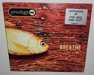 Prodigy Breathe (1996) Ex Cond Australian Digipack Cd Single • £8.04