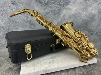 YANAGISAWA A-901 Alto Saxophone Gold W/case Free Shipping From Japan Vintage • $1689.99