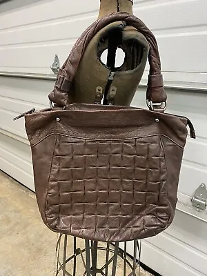 Large Ellington Quilted Leather Purse Tote • $25