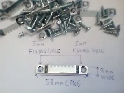 Strong Saw Tooth Hangers 58 Mm Zinc Plated Canvas Picture Frame Strong + Screws • £7.49