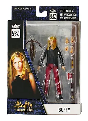 Buffy The Vampire Slayer Action Figure BST AXN 5  Posing Buffy Toy Articulated • $19.99