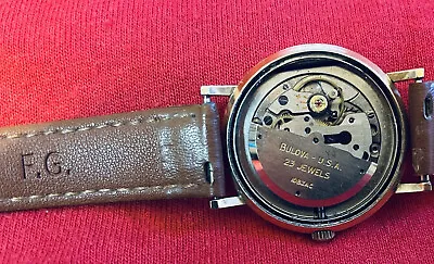 VINTAGE 1960’s BULOVA 23 JEWELS REGGATTA AUTOMATIC MOVEMENT W/ ORIGINAL BOX RUNS • $225