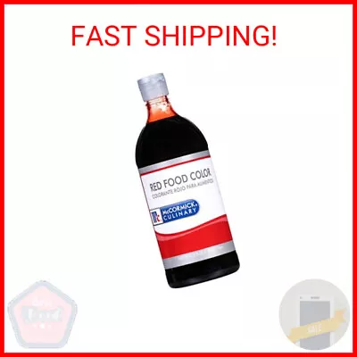 McCormick Culinary Red Food Coloring 32 Fl Oz - One 32 Fluid Ounce Bottle Of Re • $20.16