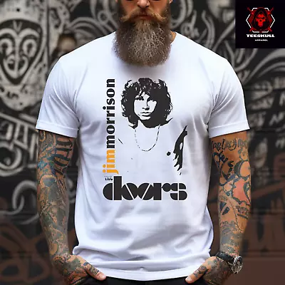 The Doors / Jim Morrison Classic Rock Retro Band Unisex T-SHIRT S-3XL 🤘 • $38