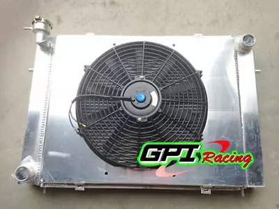 3 Core Radiator + Shroud+fan For HOLDEN Commodore VN VP VR VS V8 5.0L SS 304 MT • $270