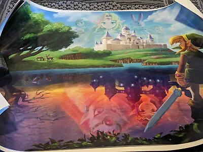 Club Nintendo Legend Of Zelda: A Link Between Worlds Poster Set Of 3 • $42