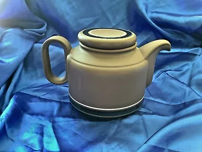 Hornsea Contrast.  Retro Teapot. 1970s • £22