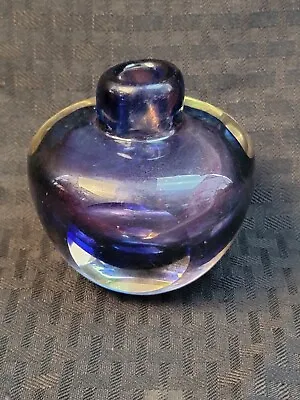 Small Murano Glass Vase Purple As Is • £21.20