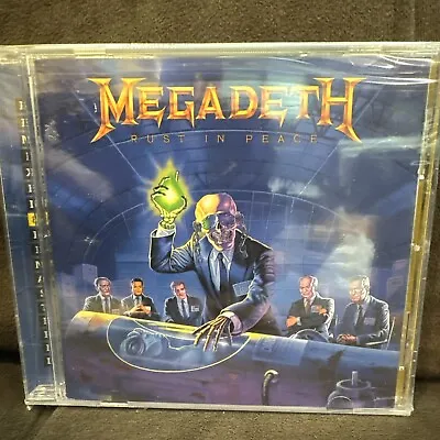 MEGADETH RUST IN PEACE [BONUS TRACKS] 1990 Remastered NEW Sealed Dave Mustaine M • $9.99