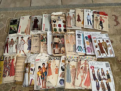 Huge Lot Of Mcall’s & Others Sewing Patterns Vintage & Modern Mix • $19.95