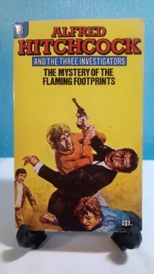 Alfred Hitchcock Three Investigators Mystery Of Flaming Footprints Paperback  • £6.99