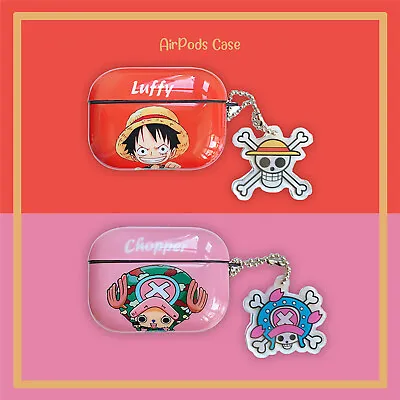 $21.99 • Buy One Piece Monkey D Luffy For Apple AirPods Pro Accessories Silica Gel Case Cover
