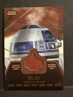 2013 Star Wars Jedi Legacy R2-D2 Sail Barge Film Prop Relic Card JR-5 • $124.99