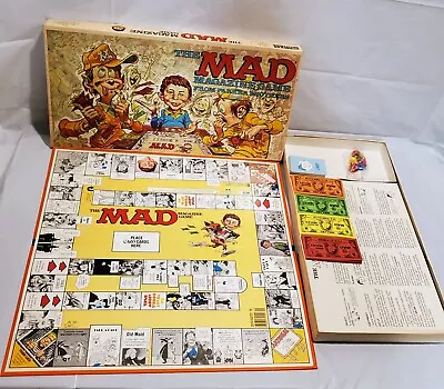 Vintage  MAD Magazine  Board Game! By Parker Brothers! Excellent Condition! • $32.99