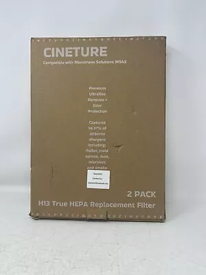 CINETURE 2-Pack NEW MSA3 True HEPA H13 Filter Replacement FREE SHIPPING • $14.99