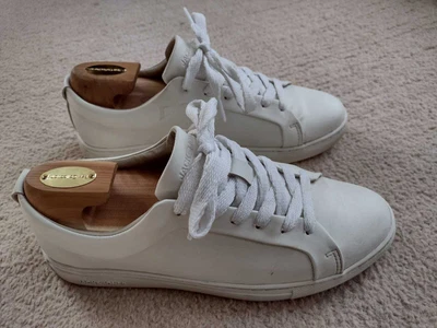 £19.99 • Buy Mens Jack&Jones White Leather Minimalist Tennis Sneakers Trainers Shoes UK8 EU42