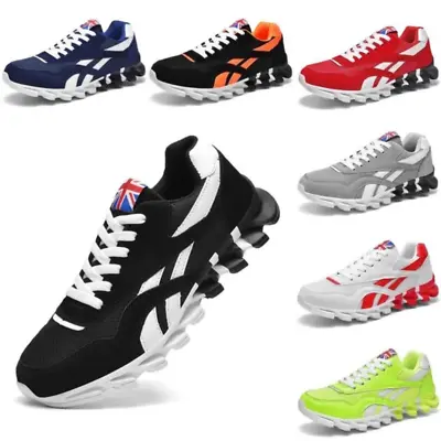 Men's Breathable Sports Shoes Casual Walking Athletic Sneakers Running Tennis • $24.09