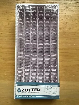 6 X ZUTTER BIND IT ALL PINK 3/4  BINDING WIRE PACK (#2768) • £9.99