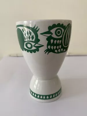 Vintage Arabia Finland Egg Cup Kananpoika Pattern Chicken • $19.99