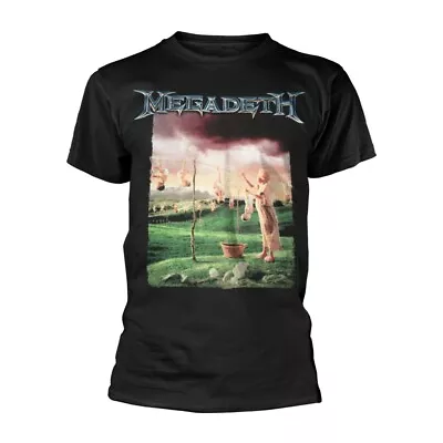 Megadeth Youthanasia Black T-Shirt NEW OFFICIAL • £17.79