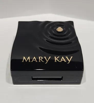 Mary Kay Special Edition BLACK COMPACT MINI Unfilled NIB Mirror Stone Magnetic • $9.49