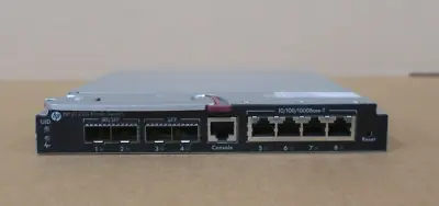 HP 6125G Blade Switch 4x 1Gb RJ-45 + 2x 1Gb SFP + 2x 1/10Gb SFP+ 663656-001  • £108