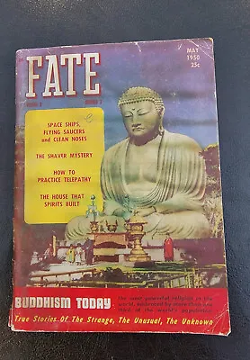 Fate Magazine Lot Of 2 May 1950 November 1956 UFOs Paranormal • $12
