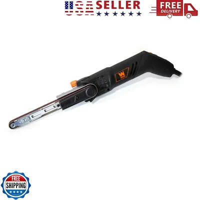 Corded File Sander Handheld W/ 1/2 X18  Belt Variable Speed Workshop Home 2-Amp • $36.40