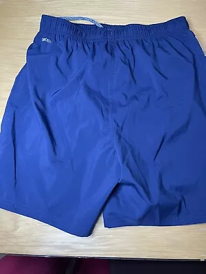 Puma Dry Cell Ignite Blocked 7  Shorts Peacoat Men's Size LARGE Dark Blue BNWT • £14.99