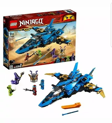 Lego Ninjago 70668 Hunting Supersonic Of Jay Jays Donner Jet Boy Girl Gift NEW! • $909.99