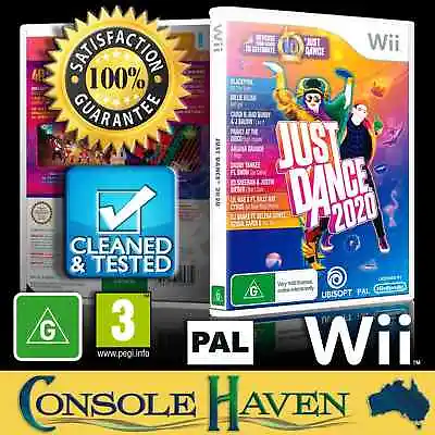 $130 • Buy Wii Game: Just Dance 2020 (G) Music & Dance [PAL] [AU] JD 2K20 Dancing