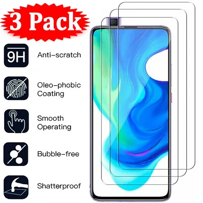 $14.93 • Buy 3Pcs For Xiaomi POCO M4 M3 F3 Redmi Note 11 Pro Tempered Glass Screen Protector