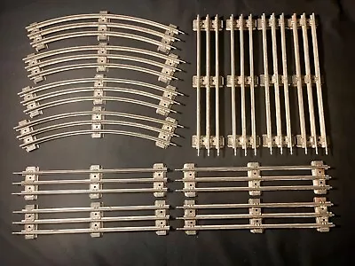 Lionel Vintage O Gauge Train Tracks - Lot Of 12 - Curved And Straight • $11.50